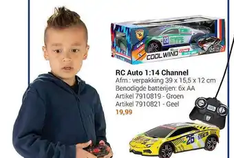 Lobbes RC Auto 1:14 Channel aanbieding