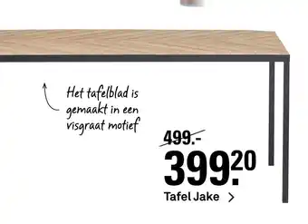 Karwei Tafel Jake aanbieding