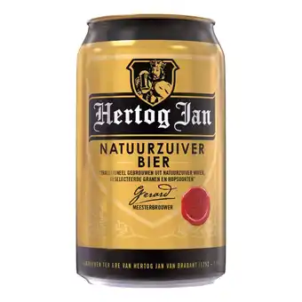 De Kweker Hertog Jan Pilsener Blik aanbieding