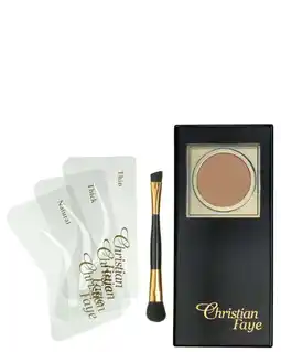ICI Paris XL Christian Faye Wenkbrauwpoeder Christian Faye - Eyebrow Make-up Wenkbrauwpoeder Dark Brown aanbieding