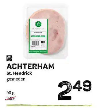 Ekoplaza Achterham 90 g aanbieding