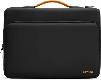 Amazon tomtoc 360 beschermende laptopschoudertas voor de nieuwe Razer Blade Pro 17, HP ENVY laptop 17 inch, Dell Inspiron 17 3000 la aanbieding