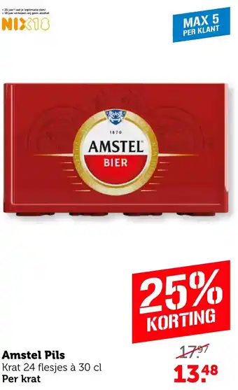 Coop Amstel Pils aanbieding