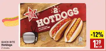 ALDI QUICK BITE Hotdogs aanbieding