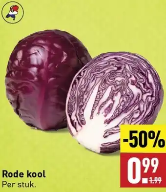 ALDI Rode kool aanbieding