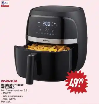 ALDI INVENTUM Heteluchtfriteuse GF320HLD aanbieding