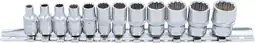 Amazon BGS 2755 | Dopsleutelset twaalfkant | 6,3 mm (1/4) | inches | 12-dlg aanbieding