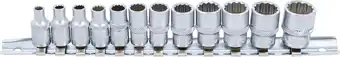 Amazon BGS 2755 | Dopsleutelset twaalfkant | 6,3 mm (1/4) | inches | 12-dlg aanbieding