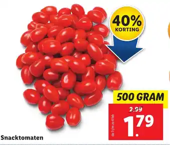 Lidl Snacktomaten 500g aanbieding