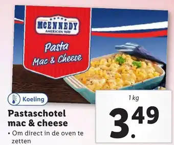 Lidl Pastaschotel mac & cheese 1 kg aanbieding