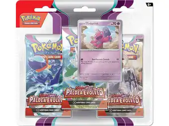 MediaMarkt Pokemon (ue) Pokémon Tcg: Scarlet & Violet Paldea Evolved 3-pack Booster Blister aanbieding