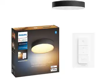 MediaMarkt Philips Hue Enrave Plafondlamp Wa 42 Cm Zwart aanbieding