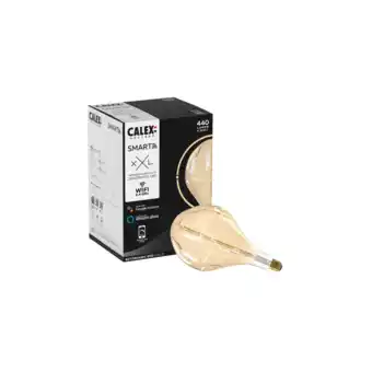 MediaMarkt Calex Slimme Lamp - Organic Evo Goud E27 5w aanbieding