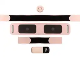 MediaMarkt Bodi-tek Bt-abst Shape En Tone Ii Ab Verstevigde Riem Zwart/roze aanbieding