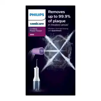 MediaMarkt Philips Hx3826/31 Sonicare Cordless Powerflosser 3000 Wit aanbieding