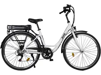 MediaMarkt Jeep City E-bike Wit aanbieding