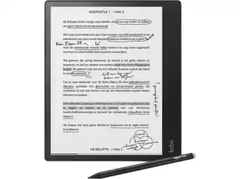 MediaMarkt Kobo Elipsa 2e Zwart Bundel - 103 Inch 32 Gb (ongeveer 24.000 E-books) aanbieding