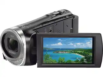 MediaMarkt Sony Hdr-cx450 Camcorder Zwart aanbieding