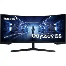 MediaMarkt Samsung Odyssey G5 Lc34g55twwpxen - 34 Inch 3440 X 1440 (uw Quad Hd) 1 Ms 165 Hz aanbieding