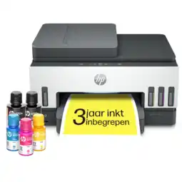 MediaMarkt HP Smart Tank 7605 - Printen Kopiëren En Scannen Inkt Navulbaar Inktreservoir aanbieding