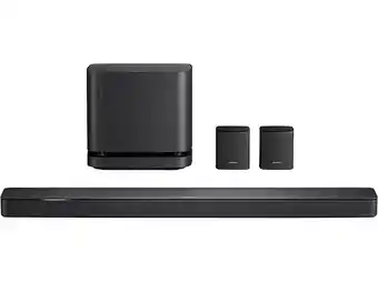 MediaMarkt Bose Soundbar Sys Bundel Zwart aanbieding