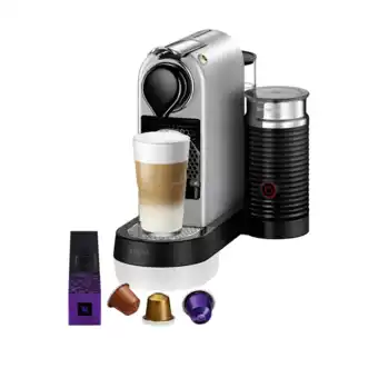 MediaMarkt Krups Nespresso Citiz & Milk Xn761b - Zilver aanbieding