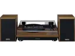 MediaMarkt Lenco Ls-100wd Bruin aanbieding