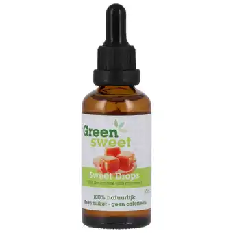 Holland & Barrett Green Sweet Stevia Caramel Vloeibaar - 50ml aanbieding