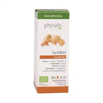 Holland & Barrett Physalis Gember Olie Bio - 10ml aanbieding