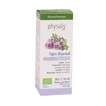 Holland & Barrett Physalis Tijmolie Bio - 10ml aanbieding
