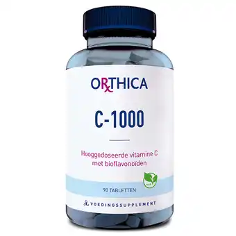 Holland & Barrett Orthica Vitamine C 1000 (90 Tabletten) aanbieding