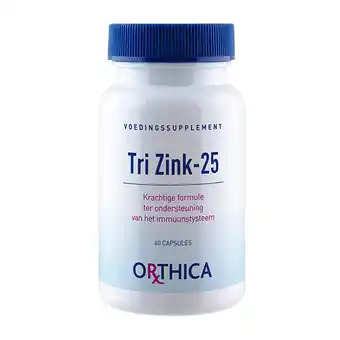 Holland & Barrett Orthica Tri Zink 25 (60 Capsules) aanbieding