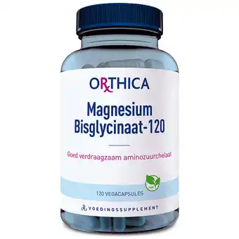 Holland & Barrett Orthica Magnesium Bisglycinaat 120 (120 capsules) aanbieding
