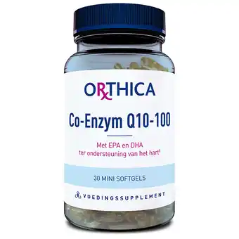 Holland & Barrett Orthica Co-Enzym Q10 100 (30 Capsules) aanbieding