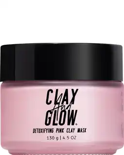 ICI Paris XL Clay And Glow Roze Kleimasker Clay And Glow - Detoxifying Pink Clay Mask Roze Kleimasker aanbieding