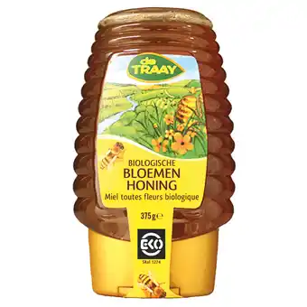 Holland & Barrett De Traay Imkerij Vloeibare Bloemenhoning Bio - 365g aanbieding