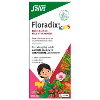 Holland & Barrett Salus Floradix IJzer Kids - 250 ml aanbieding