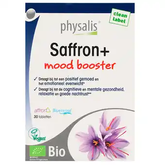 Holland & Barrett Physalis Saffron+ - 30 tabletten aanbieding