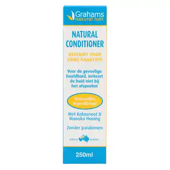 Holland & Barrett Grahams Hypoallergene Conditioner - 250ml aanbieding