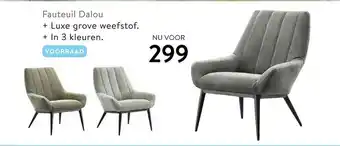 Profijt Meubel Fauteuil Dalou aanbieding