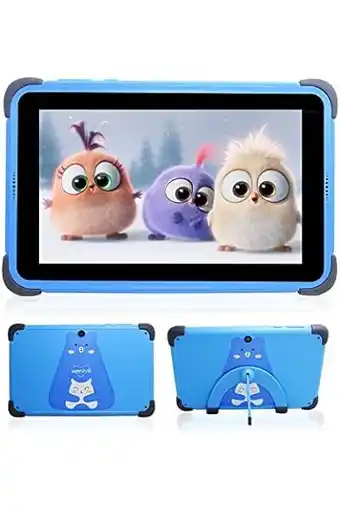 Amazon weelikeit Tablet voor kinderen van 7 inch, Android 11.0 tablets, 2 GB RAM 32 GB ROM, tablet voor kinderen met wifi, ouderlijk aanbieding