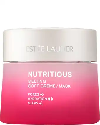 ICI Paris XL Estée Lauder Mask Estée Lauder - Nutritious Melting Soft Creme/mask Hydraterende Crème - Verzachtend & Voedend - 50 ML aanbieding