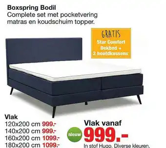 Budget Home Store Boxspring Bodil aanbieding