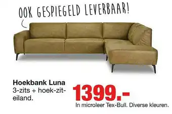 Budget Home Store Hoekbank Luna aanbieding