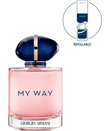 ICI Paris XL Armani Hervulbaar Eau De Parfum Armani - My Way Hervulbaar Eau De Parfum - 90 ML aanbieding