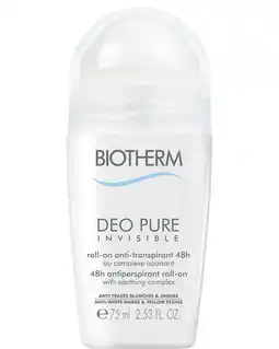 ICI Paris XL Biotherm Deodorant Roll On Biotherm - Deo Pure Invisible Deodorant Roll-on aanbieding