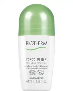 ICI Paris XL Biotherm Deodorant Biotherm - Deo Pure Natural Protect Deodorant - 75 ML aanbieding