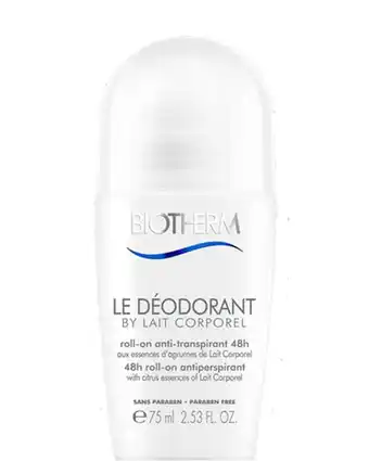 ICI Paris XL Biotherm Roll On Deodorant Biotherm - Lait Corporel Roll On Deodorant aanbieding