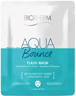 ICI Paris XL Biotherm Hydraterend Gezichtsmasker Met Volume Gevend Effect Biotherm - Aquasource Aqua Bounce Hydraterend Gezichtsmasker Met aanbieding