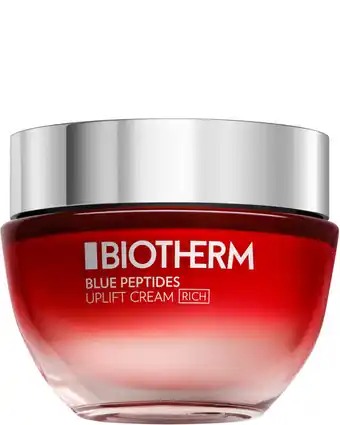 ICI Paris XL Biotherm Uplift Rich Cream Anti Aging Biotherm - Blue Peptides Uplift Rich Cream, Anti-aging - 50 ML aanbieding